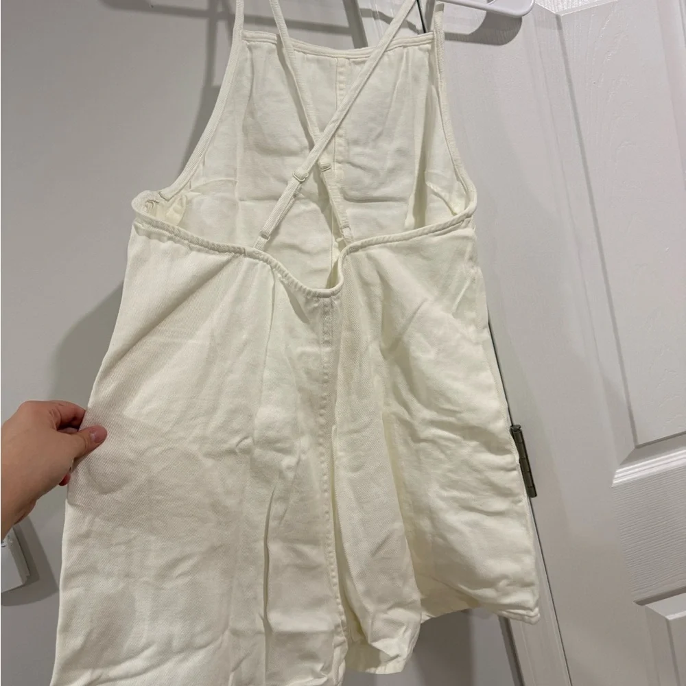 H&M White Sleeveless Romper - Picture 5 of 6
